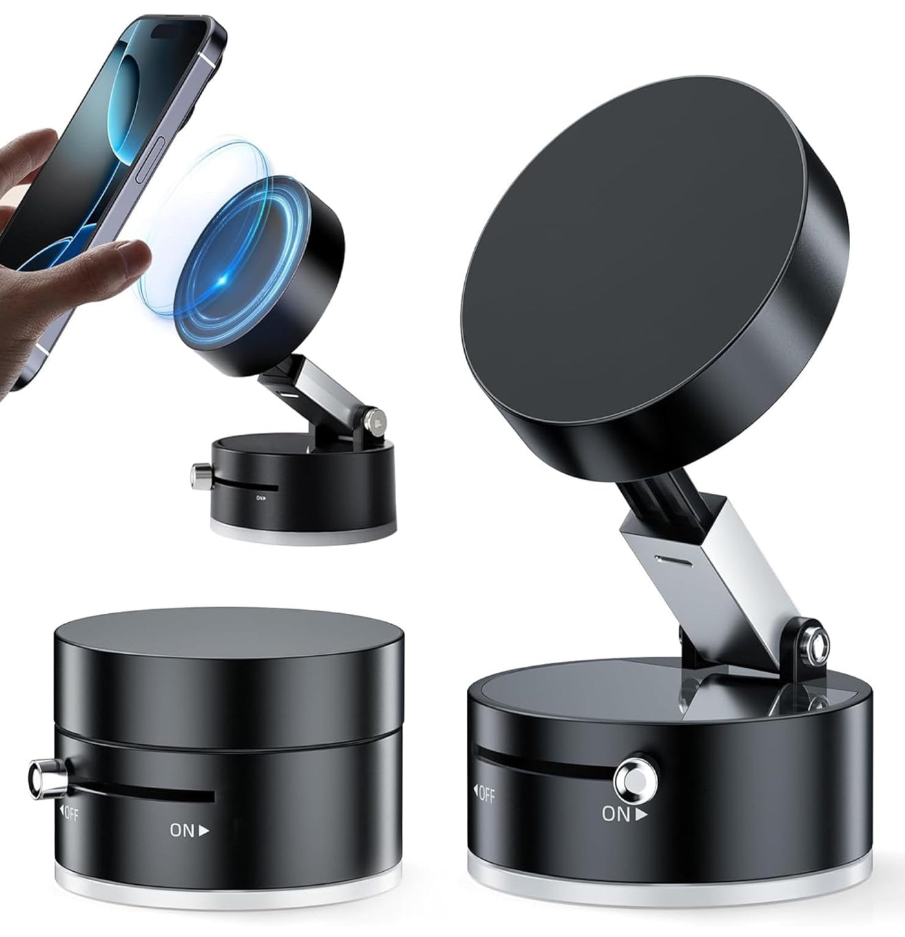 Magnetic Phone Holder for Car and Desk