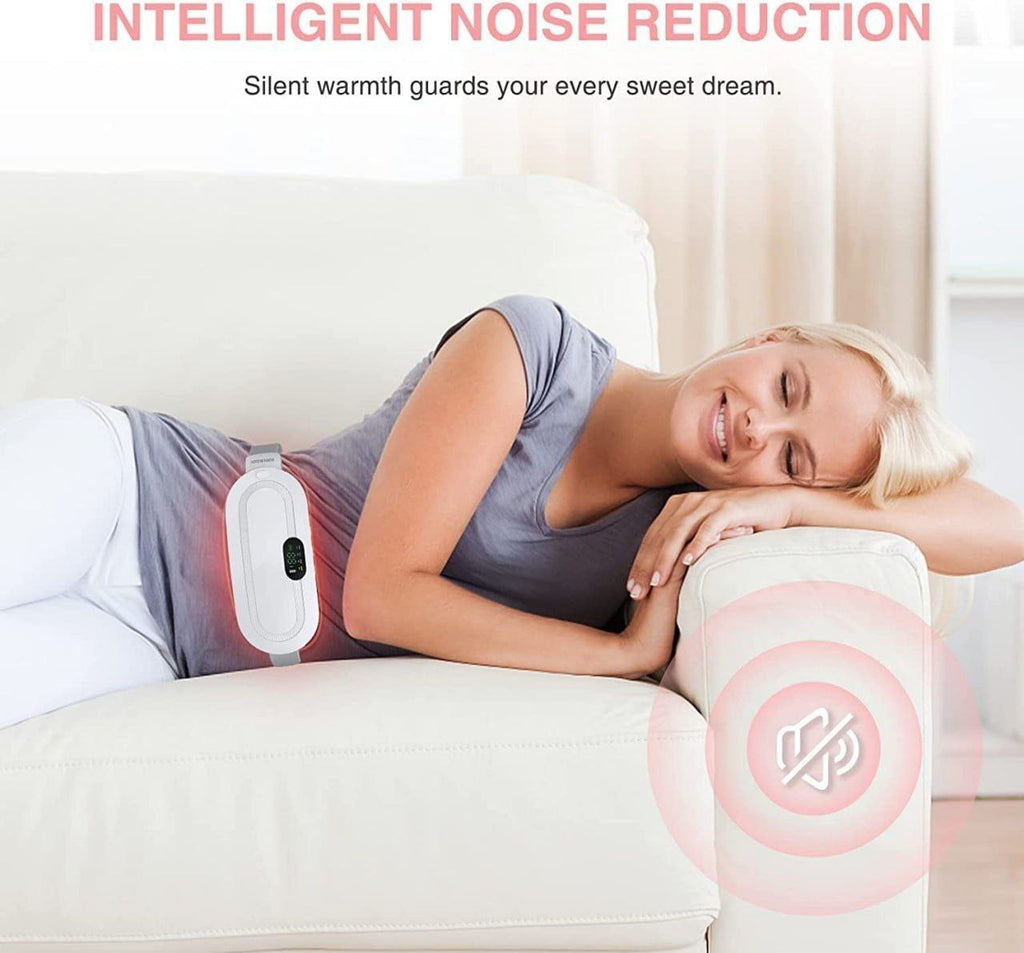 Heating Pad For Period Cramps, Portable Cordless Electric Belt Pain Relief Device