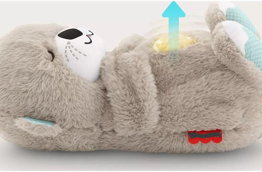 Breathing Teddy – Soothing Plush Toy with Music & Lights for Newborns